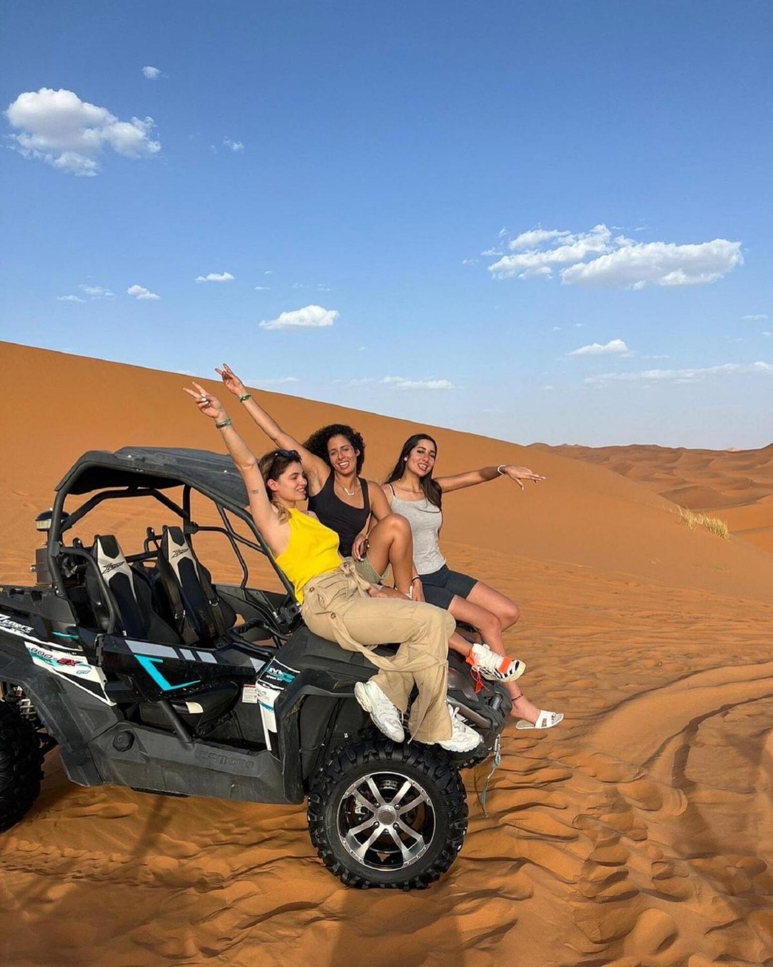 فندق Sahara Starlight Camp مرزوكة المظهر الخارجي الصورة