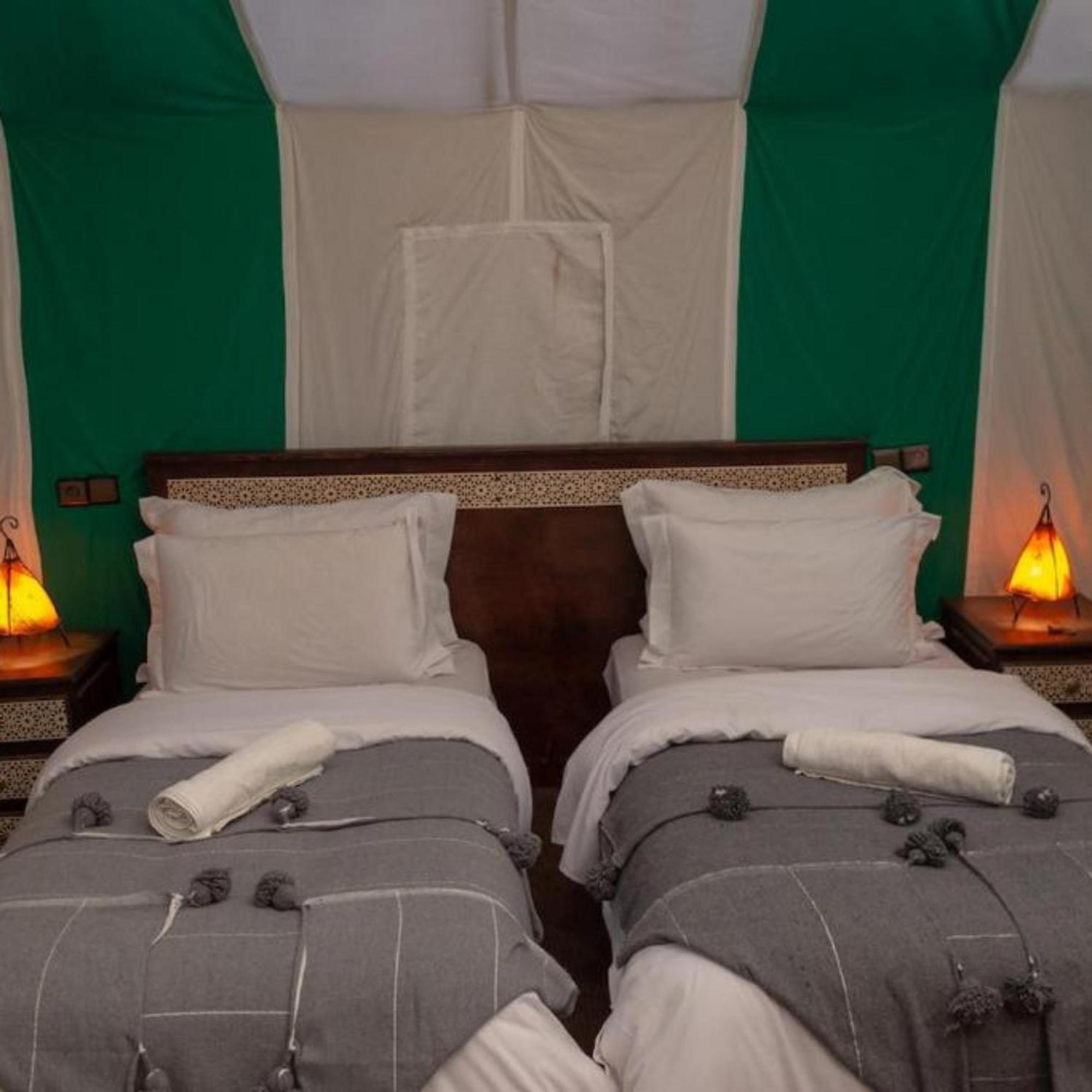 فندق Sahara Starlight Camp مرزوكة المظهر الخارجي الصورة